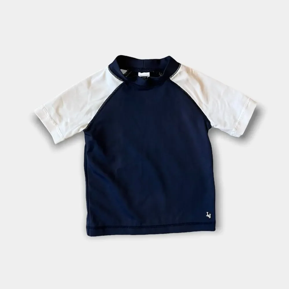 Janie and Jack Color Block Rash Guard 3-6 Months